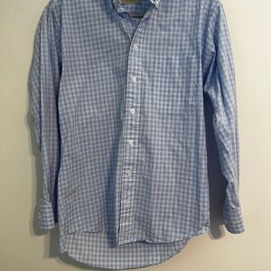 Burberry Blue Casual Button Down Shirt